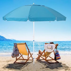 Finding Shade: Our Review of the JEAREY Beach Umbrella