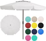 Discover the JEAREY 9′ Patio Umbrella: Style Meets Function
