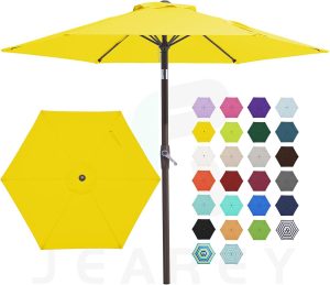 Discovering Shade: Our Experience with the JEAREY Patio Umbrella