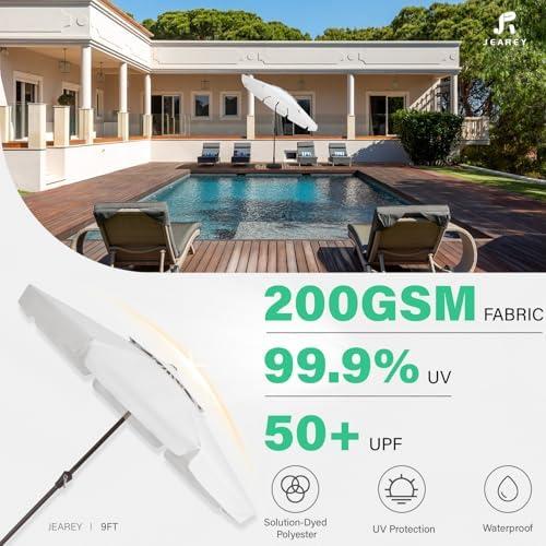 Discover the JEAREY 9' Patio umbrella:⁢ Style Meets Function
