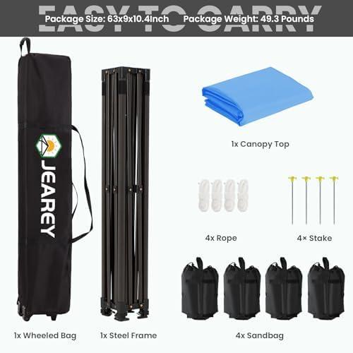 Is the JEAREY 10x10 Canopy Our Perfect Outdoor Ally?