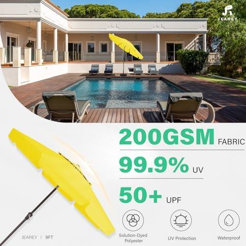 Creating Comfort: Our Experience ⁣with the JEAREY Patio Umbrella