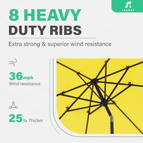 Creating Comfort: Our experience with the JEAREY Patio Umbrella