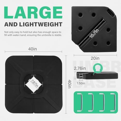 Sturdy shade⁢ Solutions: Our Review⁣ of JEAREY Umbrella​ Stands