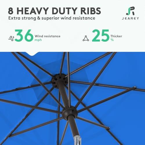 Embracing Shade: Our⁤ Review of the JEAREY 10FT Umbrella